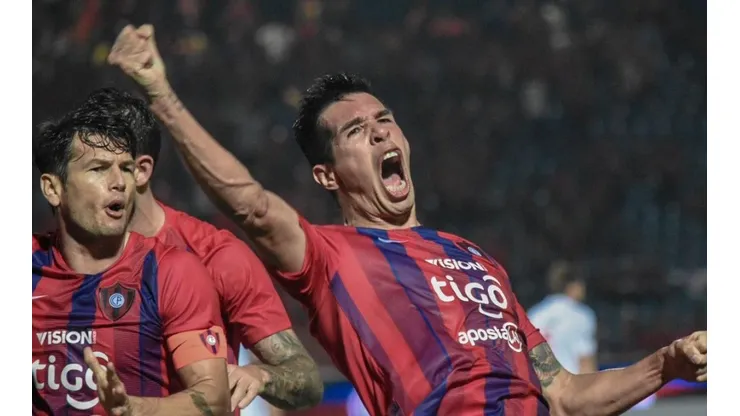 El festejo de Cerro Porteño.