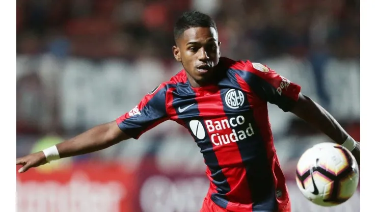 San Lorenzo vs Palmeiras por la Copa Libertadores.