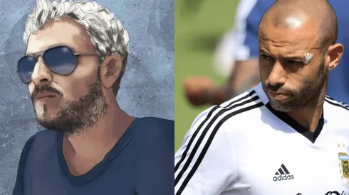 Carroza se la pudrió toda a Mascherano en Twitter por una frase sobre la Selección Argentina