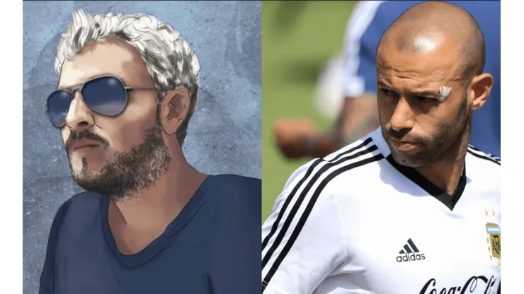 Carroza se la pudrió toda a Mascherano en Twitter por una frase sobre la Selección Argentina