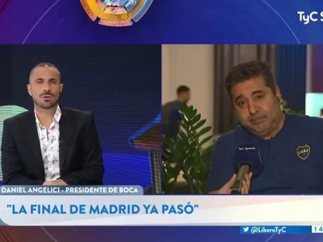 Angelici volvió a hablar del técnico de River y lo incluyó en un podio misterioso