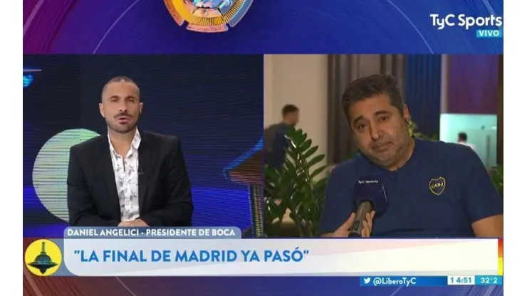 Angelici volvió a hablar del técnico de River y lo incluyó en un podio misterioso