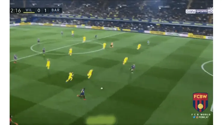 Malcom hizo de Messi y Coutinho de Suárez para el 1-0 del Barcelona