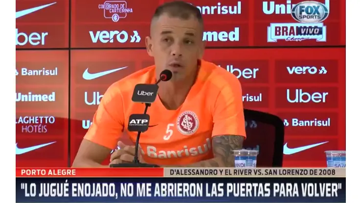 D'alessandro contó cómo vivió la final que River ganó en Madrid y dijo eso que todos los de Boca temen