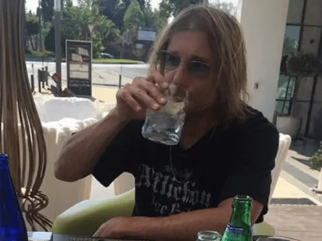 Claudio Caniggia salió a comer y se encontró a una imitadora de su hija Charlotte