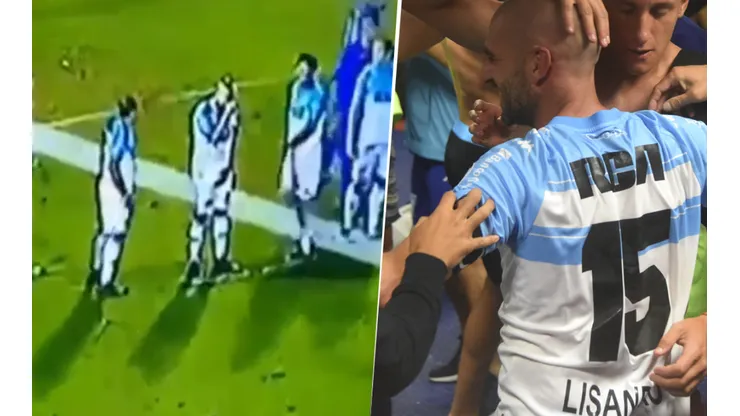 Foto captura del momento más emotivo.