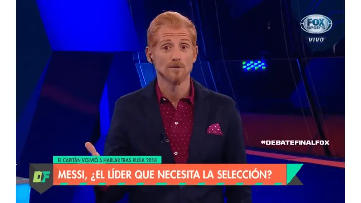 Foto de Martín Liberman, periodista de Fox.