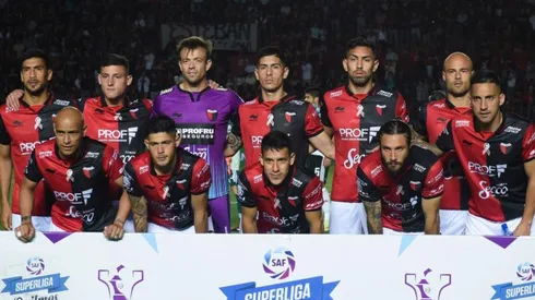 Colón vs San Martín de San Juan por la Superliga.
