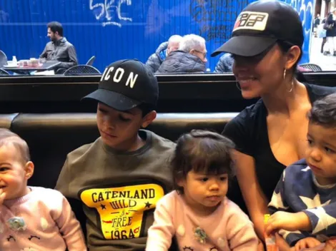 Georgina Rodríguez filmó el primer "te amo" de Eva, su hija con Cristiano