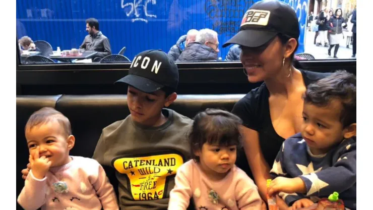 Georgina Rodríguez filmó el primer "te amo" de Eva, su hija con Cristiano