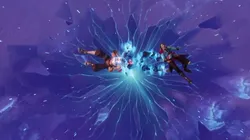 Jugadores descubren la Galaxia de Fortnite usando las grietas ¡Es hermosa!