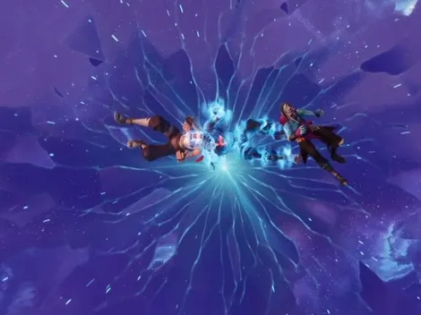 Jugadores descubren la Galaxia de Fortnite usando las grietas ¡Es hermosa!