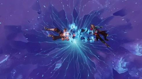 Jugadores descubren la Galaxia de Fortnite usando las grietas ¡Es hermosa!
