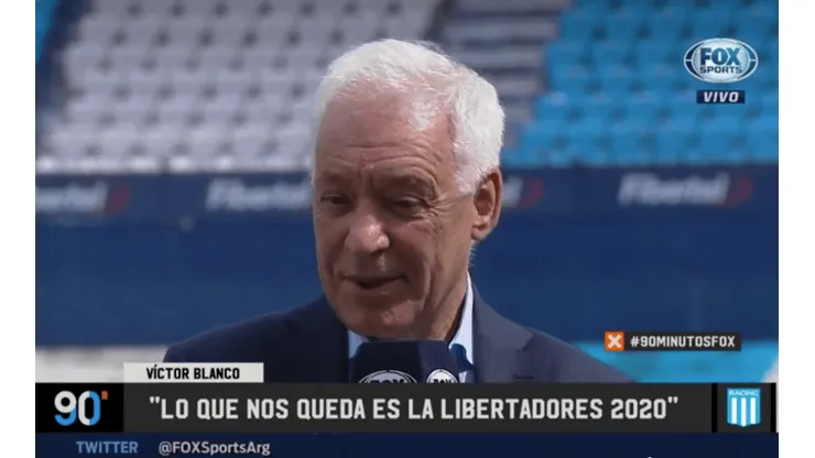 Blanco contó que Racing salió a buscar a Gallardo hace unos años