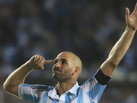 Lo que todos querían saber: Milito reveló qué hizo Lisandro López tras correr al vestuario