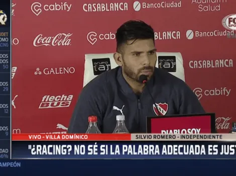 Romero habló en conferencia de prensa y se la pudrió toda a Racing