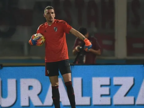 Armani estaría en duda para el partido de Copa Libertadores vs. Internacional