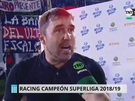 Coudet consiguió su primer título como entrenador y fue pura emoción