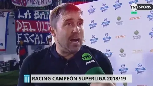 La emoción de Coudet.