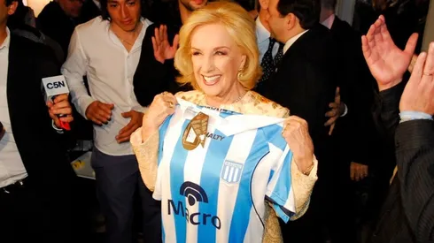 No podía faltar: hasta Mirtha Legrand festejó el título de Racing