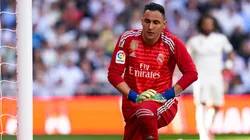 Keylor se quedó en el banco del Real Madrid.