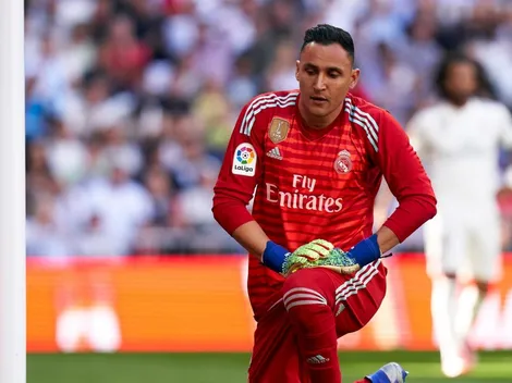 El posteo de Keylor Navas luego de que el hijo de Zidane ocupe el arco del Real Madrid