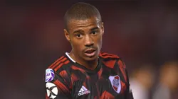 Nicolás De La Cruz con la camiseta de River.
