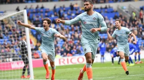 Loftus Cheek celebra el tanto agónica. (Getty)