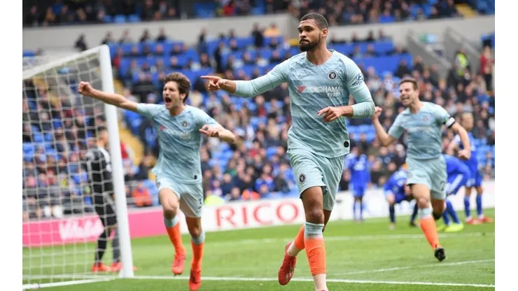 Loftus Cheek celebra el tanto agónica. (Getty)