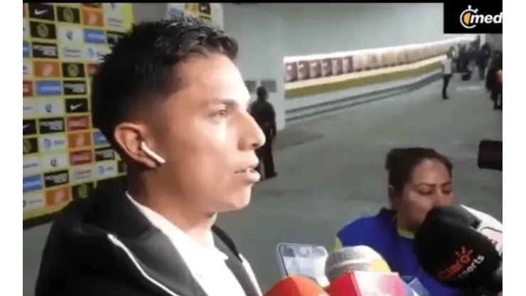 Salcedo se fue con mucha bronca por las actitudes de Edson Álvarez.