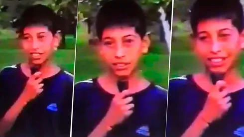 Se viralizó un video de Andrada contando donde soñaba jugar a los 11 años