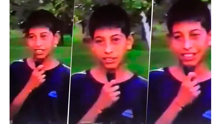 Se viralizó un video de Andrada contando donde soñaba jugar a los 11 años