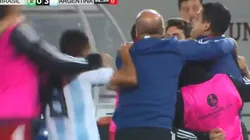 Dos fotos virales engrandecen a la Selección Argentina de Aimar