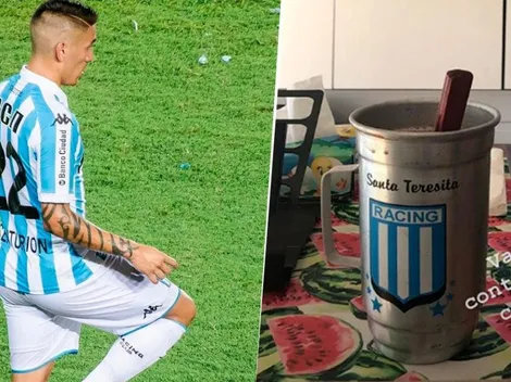 El más manija de todos: Centurión mostró como espera por el partido de Racing