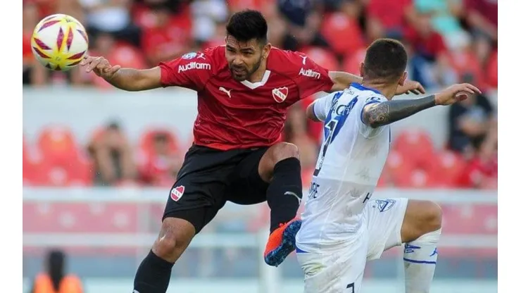 Silvio Romero, uno de los goleadores de Independiente.