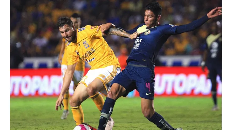 América vs Tigres UANL (Foto: Jam Media)