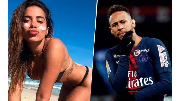 Neymar subió una foto a puro amor para saludar a Anitta por su cumpleaños en Instagram