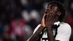 SÍ, 18 PUNTOS. Así celebró su gol Moise Kean con Juventus.