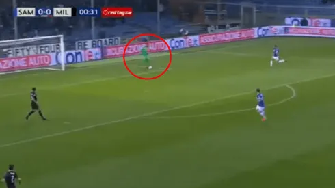 Hizo el blooper del día a los 30 segundos de partido: el insólito error de Donnarumma