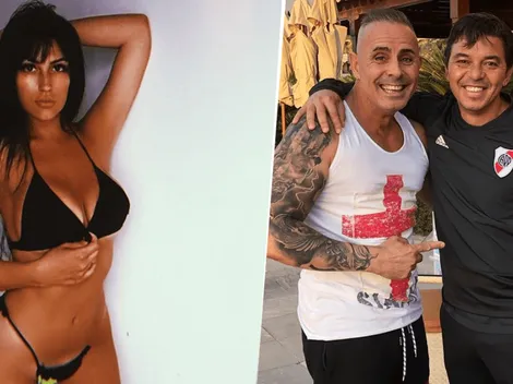 La novia de Lunati subió foto en la cocina, de espaldas y le puso: "¿Qué te estaré cocinando?"