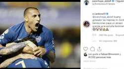 Foto captura del comentario.