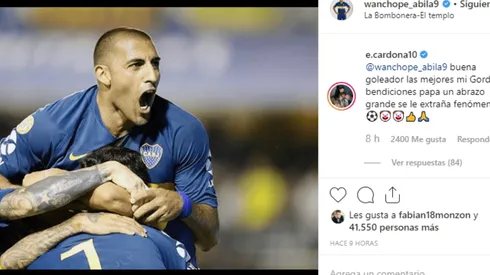 Foto captura del comentario.