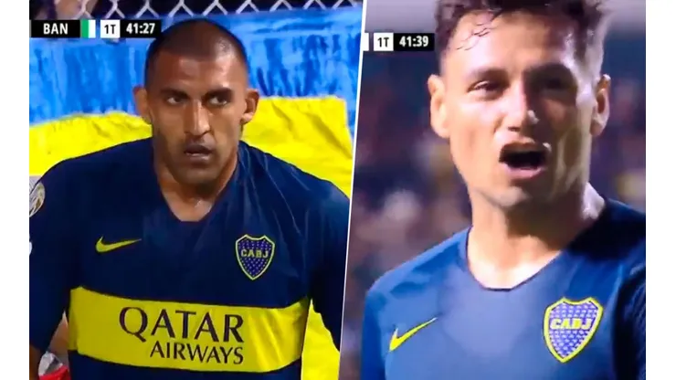 Ningún enojo: Wanchope no se la dio pero Zárate lo bancó igual