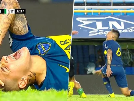 Sufre Boca: Fox Sports confirmó que Gastón Ávila se rompió los ligamentos cruzados
