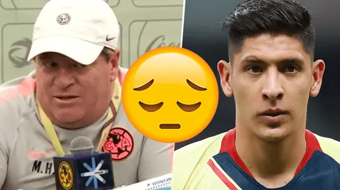 Aunque no le guste nada, Miguel Herrera sabe que Édson Álvarez tiene las horas contadas en Coapa