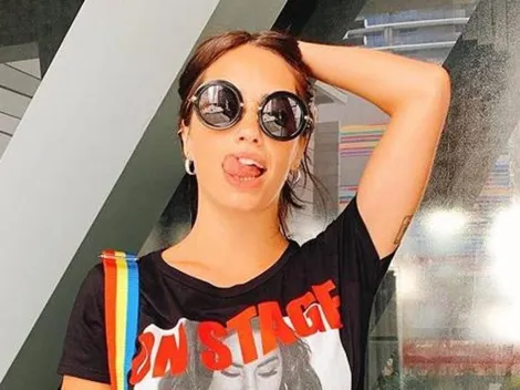 Lali Espósito se puso una mascarilla, no le importó nada y subió la foto a Instagram
