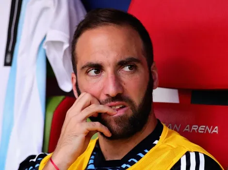 El palo de Domenech para Higuaín: "Tenías que jugar en Francia"