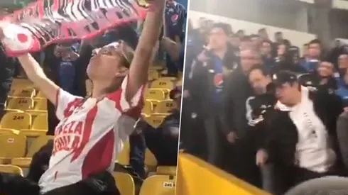 Foto del momento que se vivió ayer.