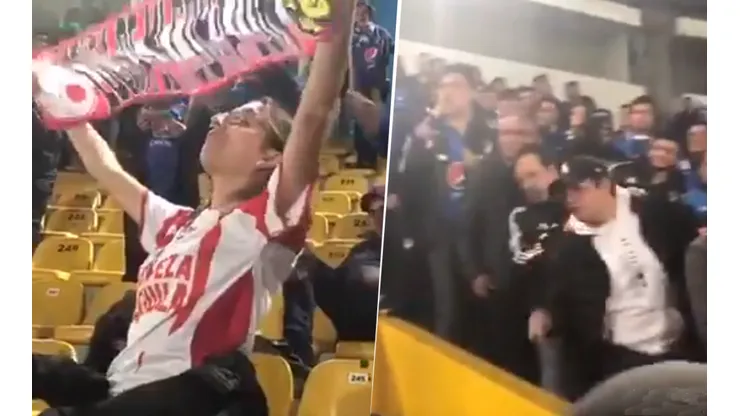 Foto del momento que se vivió ayer.