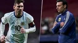 Messi y la linea de 5 de Scaloni: "Me sorprendió, pero probó"